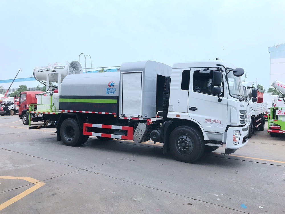 東風專底抑塵噴霧車國六10立方/50-100米霧炮 東風專底抑塵噴霧車國六10立方/50-100米霧炮