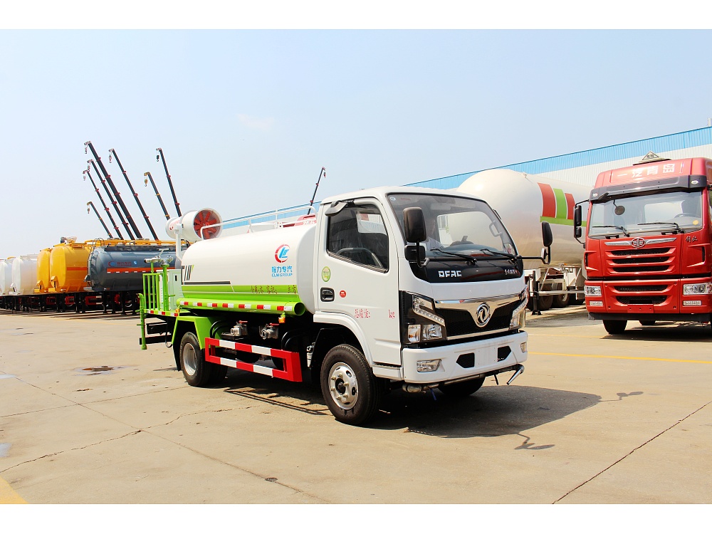 東風小多利卡抑塵灑水車國六5立方/30-40米霧炮 東風小多利卡抑塵灑水車國六5立方/30-40米霧炮