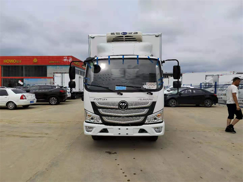 國六 福田歐馬可4.2米130馬力冷藏車 國六 福田歐馬可4.2米130馬力冷藏車