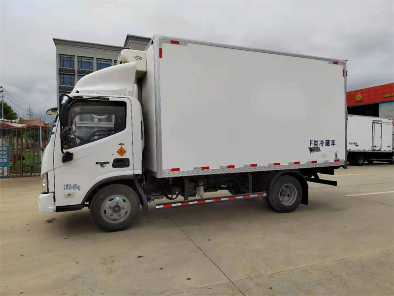 國六 福田歐馬可4.2米130馬力冷藏車 國六 福田歐馬可4.2米130馬力冷藏車