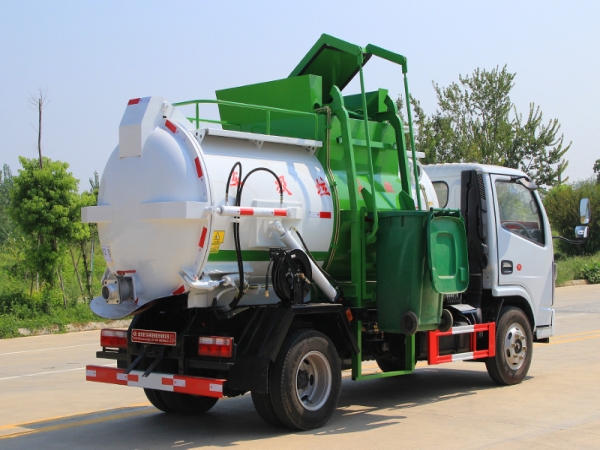 國六小多利卡 4.5方 餐廚垃圾車圓罐 國六小多利卡 4.5方 餐廚垃圾車圓罐