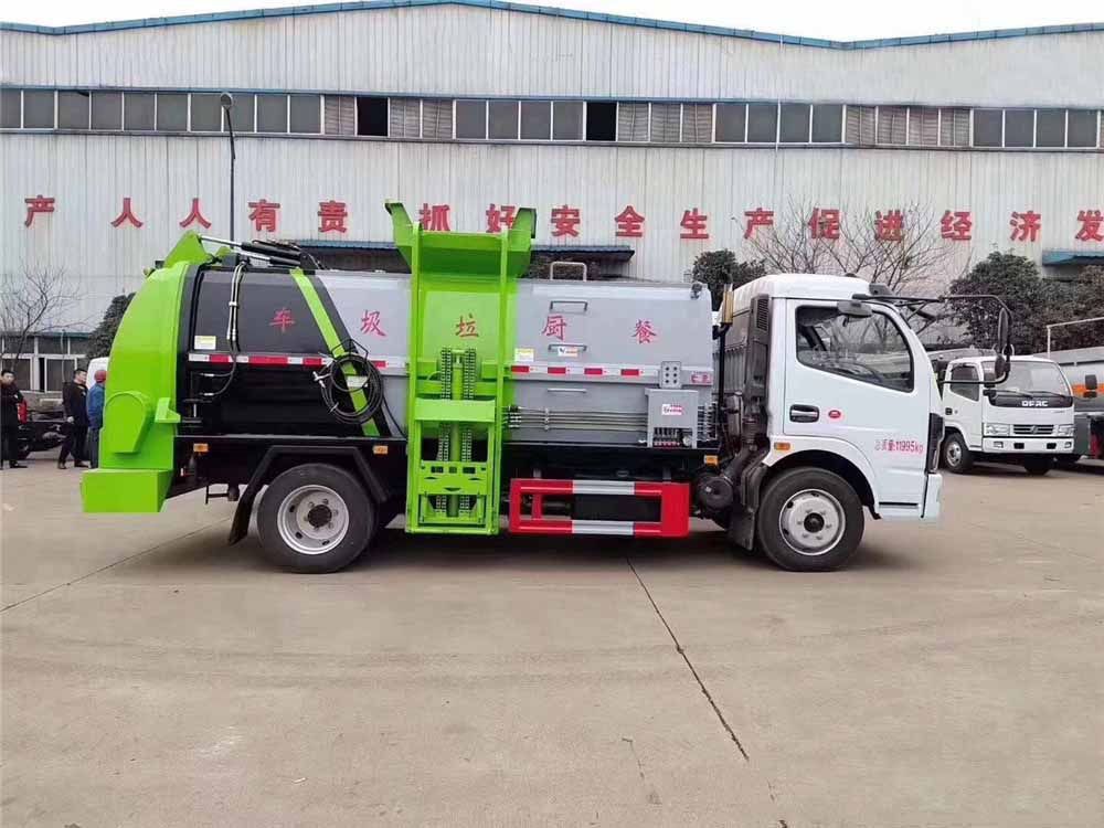 國六8方東風D7餐廚垃圾車 國六8方東風D7餐廚垃圾車