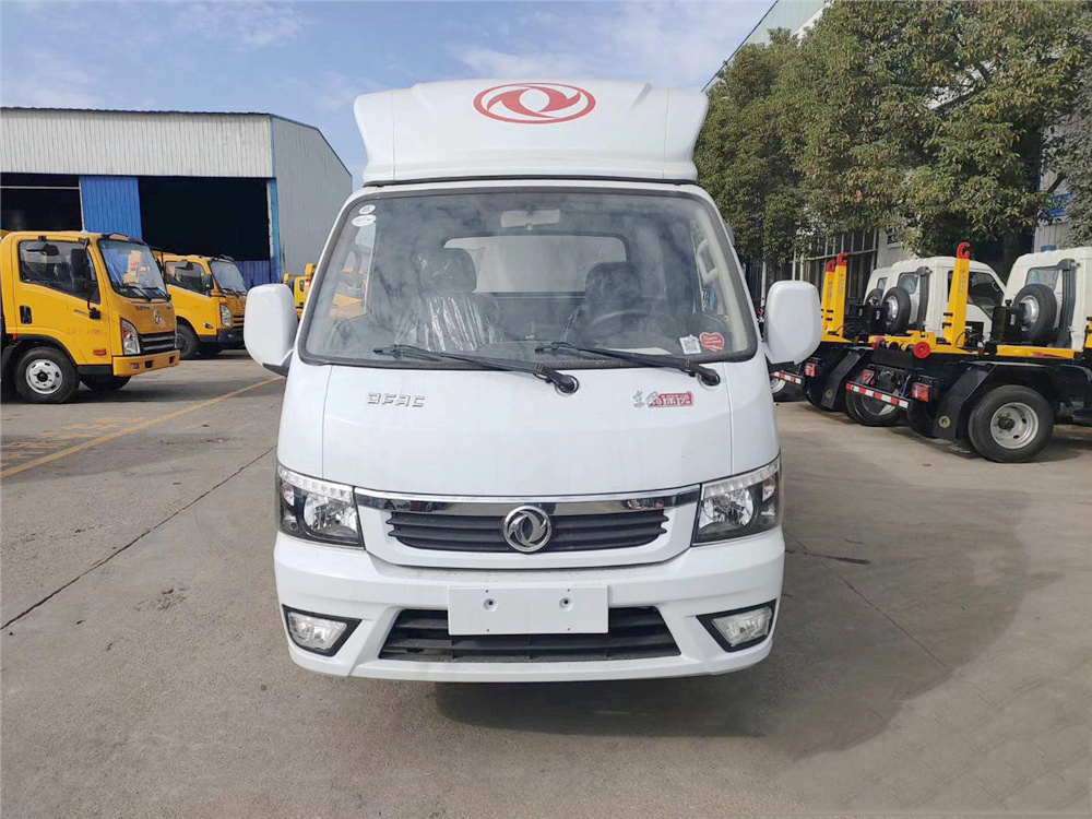 國六3-4方 藍牌東風途逸掛桶垃圾車 國六3-4方 藍牌東風途逸掛桶垃圾車