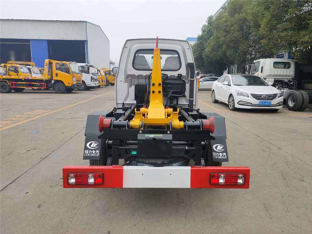 國六3-4方 藍牌長安 勾臂垃圾車 國六3-4方 藍牌長安 勾臂垃圾車