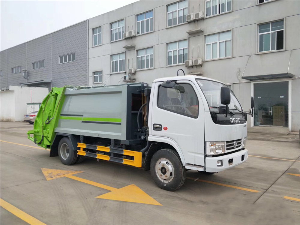 5方 地庫專用東風D6 壓縮垃圾車 5方 地庫專用東風D6 壓縮垃圾車
