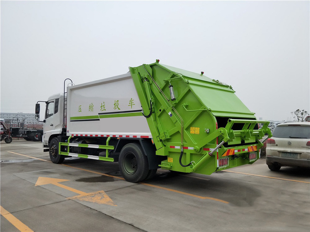國六14立方東風天錦 壓縮垃圾車
