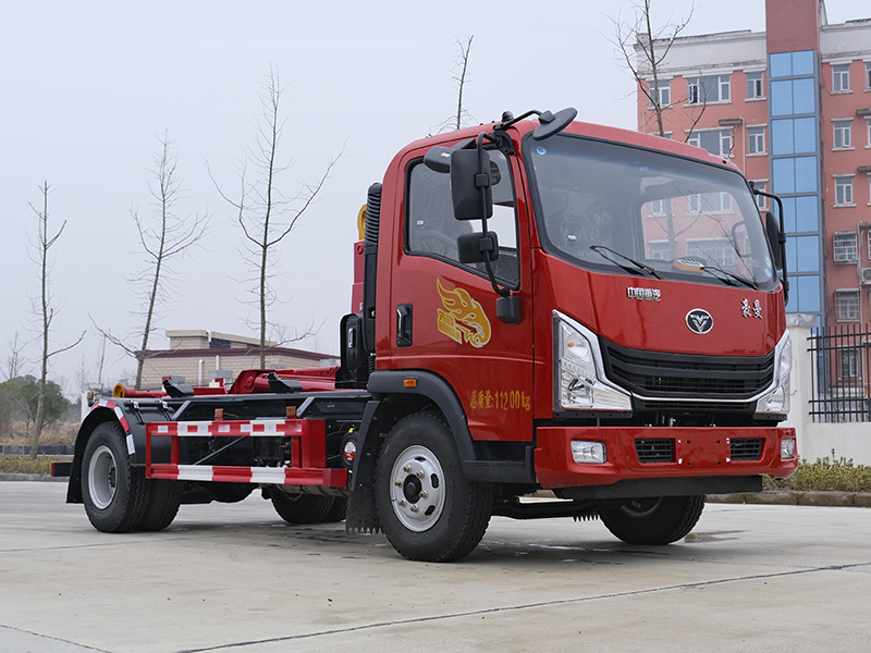 重汽豪曼勾臂垃圾車 重汽豪曼勾臂垃圾車