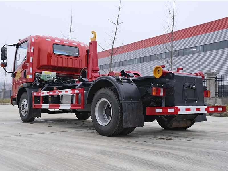 重汽豪曼勾臂垃圾車 重汽豪曼勾臂垃圾車