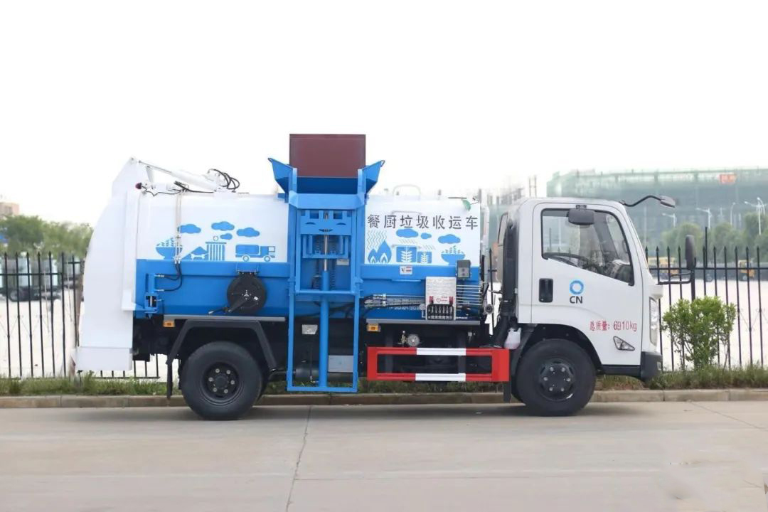 江鈴凱銳國六4.5方餐廚垃圾車 江鈴凱銳國六4.5方餐廚垃圾車