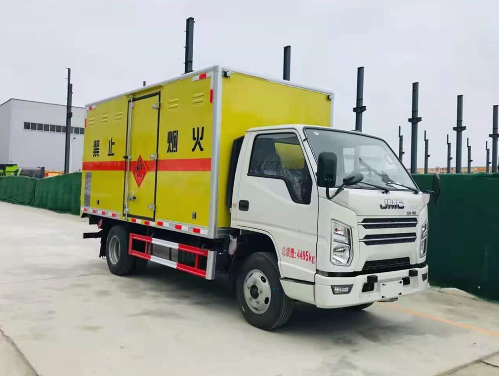 江鈴4.15米貨廂爆破器材運輸車 江鈴4.15米貨廂爆破器材運輸車