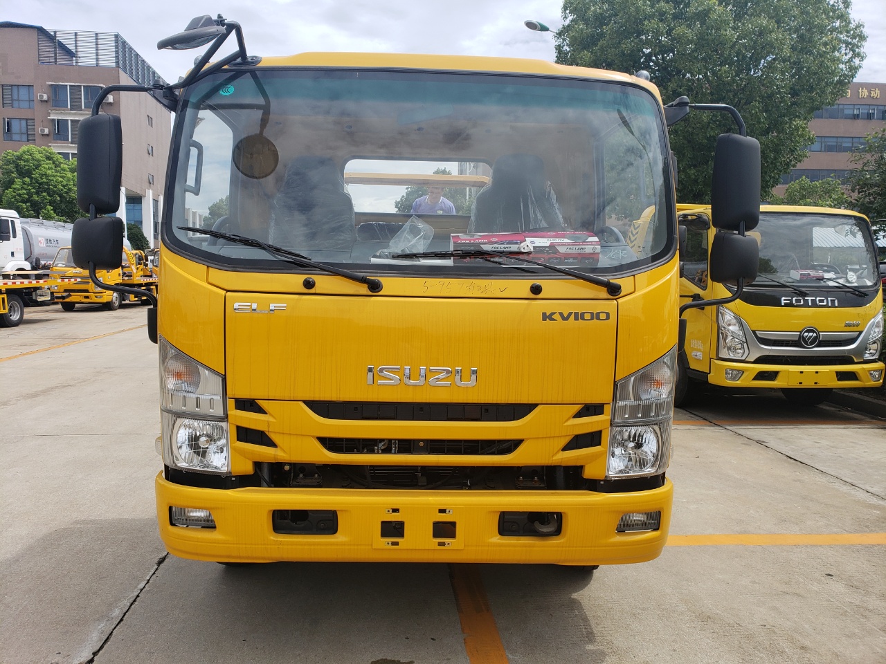 國六慶鈴五十鈴寬體駕駛室藍(lán)牌一拖二清障車 國六慶鈴五十鈴寬體駕駛室藍(lán)牌一拖二清障車